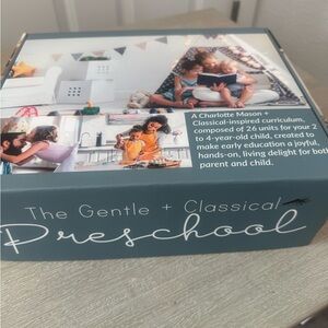 The Gentle + Classical Preschool Curriculum Box